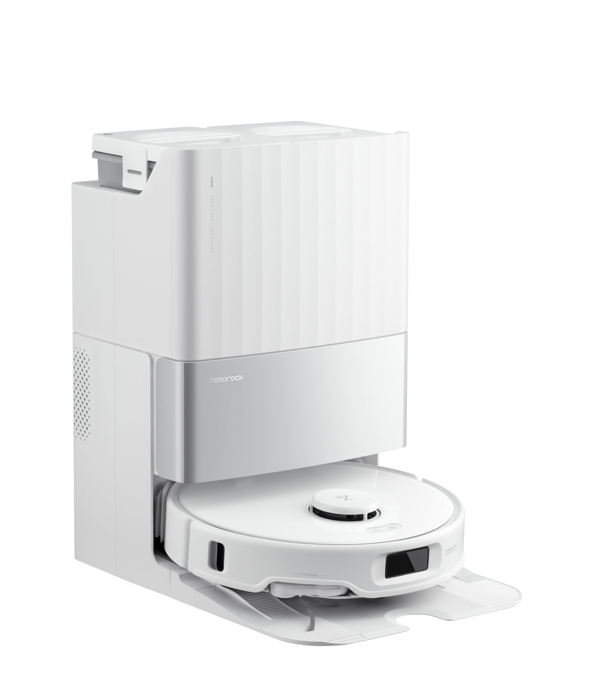 Roborock Qrevo Edge 5V1 Støvsuger Robotstyret Hvid