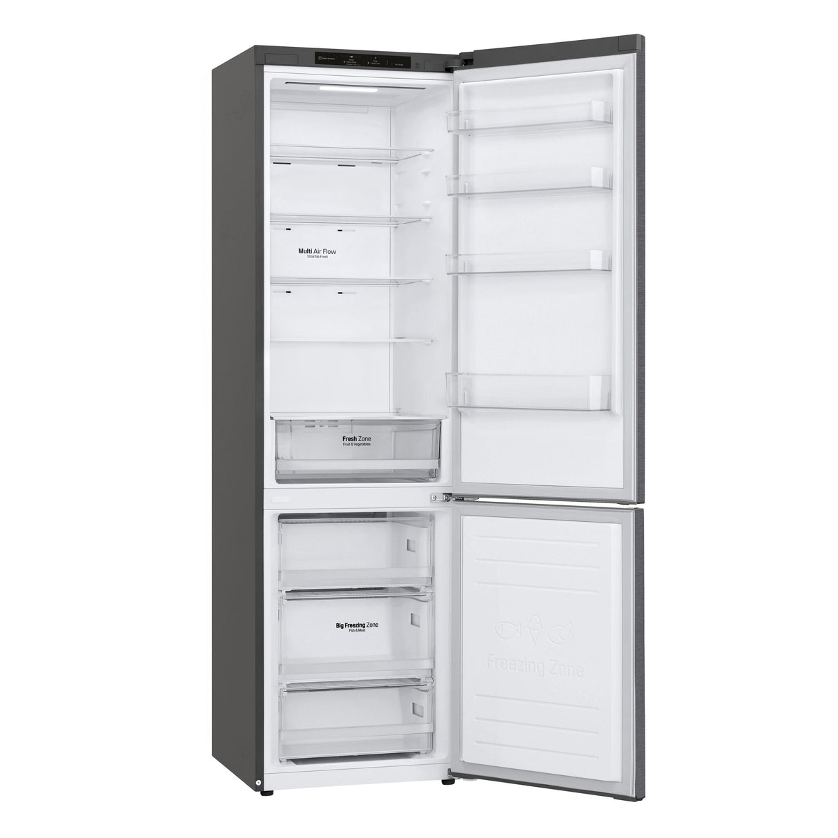 LG GBP32DSLZN Fritstående 341 L Grafit