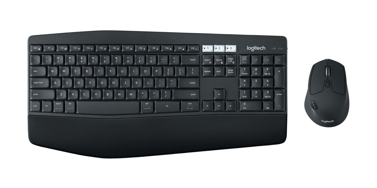 Logitech MK850 Performance tastatur Mus inkluderet Universel RF trådløs + Bluetooth QWERTY Engelsk Sort