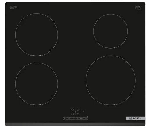 Bosch Serie 4 PIE631BB5E kogeplade Sort Indbygget 60 cm Zone induktionskogeplade 4 zone(s)
