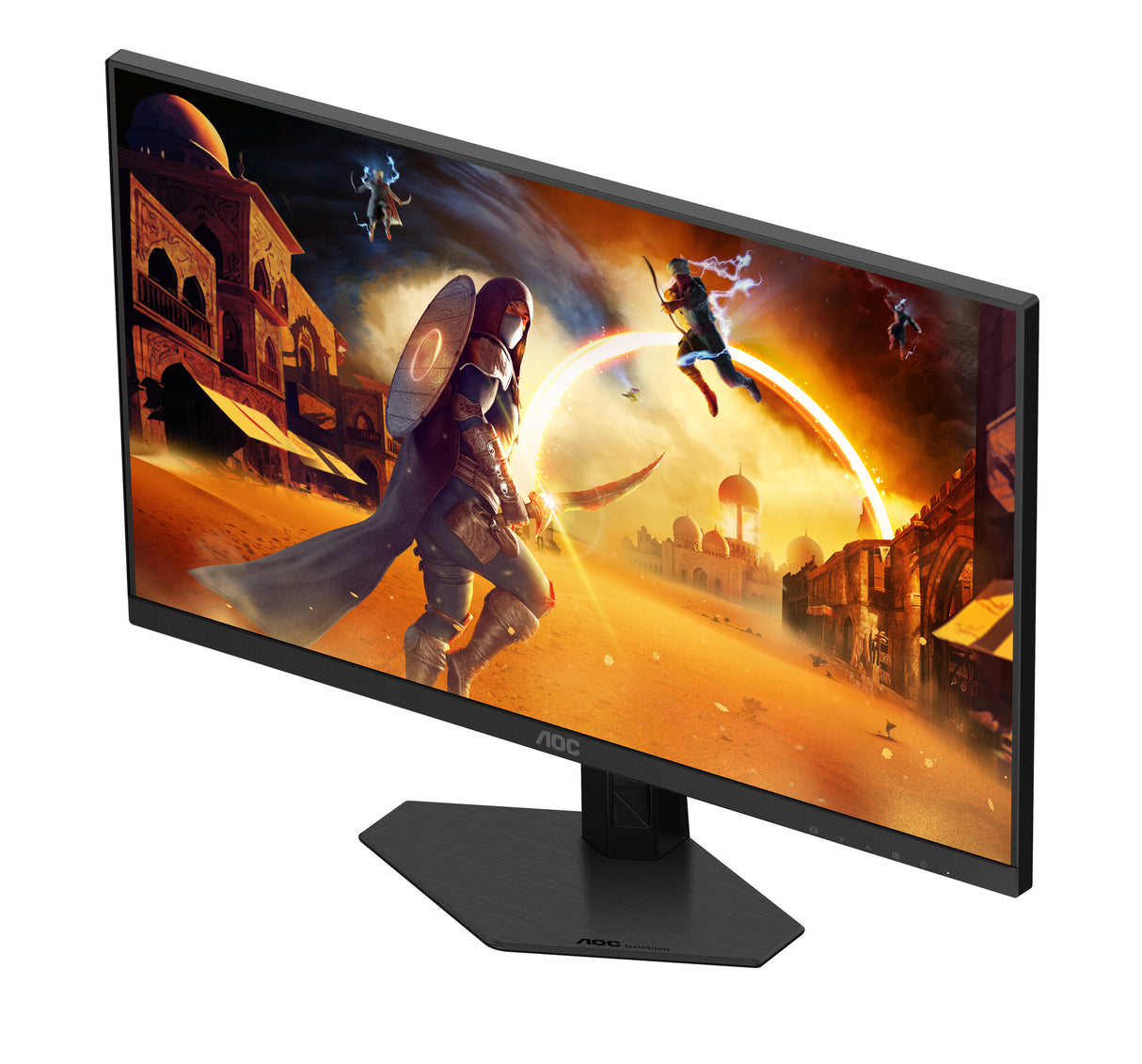 AOC G4 Q24G4RE computerskærm 60,5 cm (23.8") 2560 x 1440 pixel Quad HD LED Sort, Rød