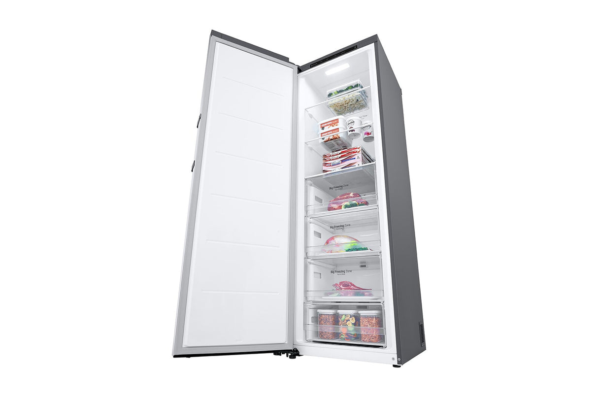 LG GFT41PZGSF fryser Stående fryser Fritstående 324 L Stål
