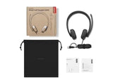 Lenovo VoIP Headset 5000 Ledningsført Kontor/Callcenter USB Type-C Sort