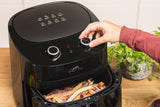 Eta Fritta Enkelt 7,2 L Enkeltstående 1800 W Varmluftsteger Sort