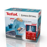 Tefal Express Optimal SV4110 2200 W 1,2 L Keramisk Express Glide Blå, Hvid