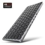 Axagon HMC-KB-US dockingstation Ledningsført USB 3.2 Gen 1 (3.1 Gen 1) Type-C Grå