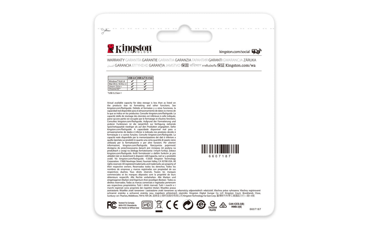 Kingston Technology DataTraveler 128 GB Kyson USB Flash-drev