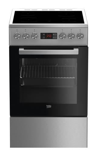 Beko FSM57300GX Fritstående komfur Elektrisk Keramisk Rustfrit stål