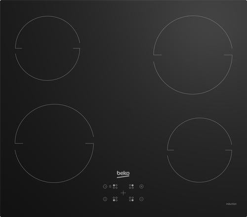 Beko HII64401QT Black Built-in 60 cm Zone induction hob 4 zone(s)