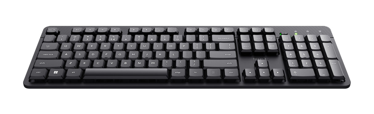 Trust Ody II tastatur Kontor RF trådløst QWERTY US engelsk Sort
