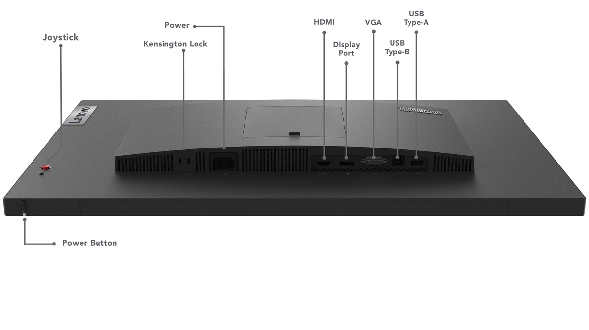 Lenovo ThinkVision T27i-30 LED display 68,6 cm (27") 1920 x 1080 pixel Fuld HD Sort