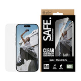 PanzerGlass SAFE. by ® Skærmbeskyttelse iPhone 17 | iPhone 16 Pro | Ultra-Wide Fit m. EasyAligner