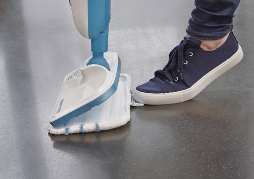 Black & Decker FSM13E1 steam cleaner 0.38 L 1300 W Blue, White