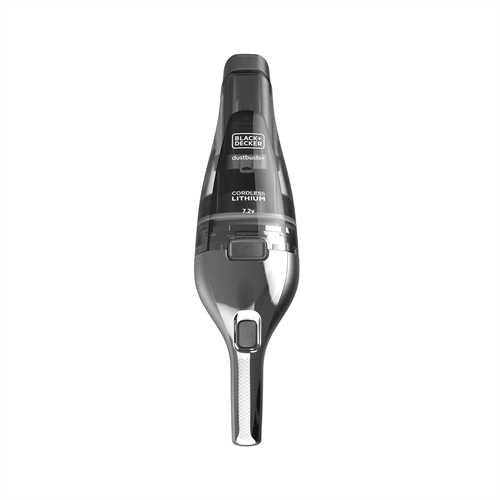 Black & Decker NVC220WC-QW handheld vacuum Chrome, Titanium, Transparent Bagless