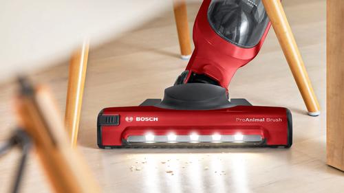 Bosch Serie 4 BBH3ZOO28 stick vacuum/electric broom Battery Dry Bagless 0.4 L Red 2.15 Ah