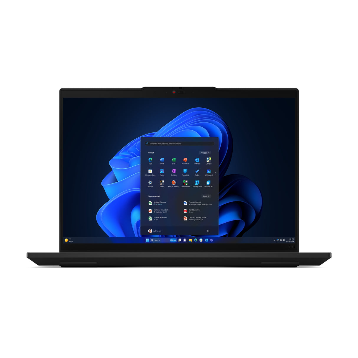 Lenovo ThinkPad L14 Gen 5 (Intel) Intel Core Ultra 5 125U Laptop 35,6 cm (14") WUXGA 16 GB DDR5-SDRAM 512 GB SSD Wi-Fi 6E (802.11ax) Windows 11 Pro Sort Nordisk