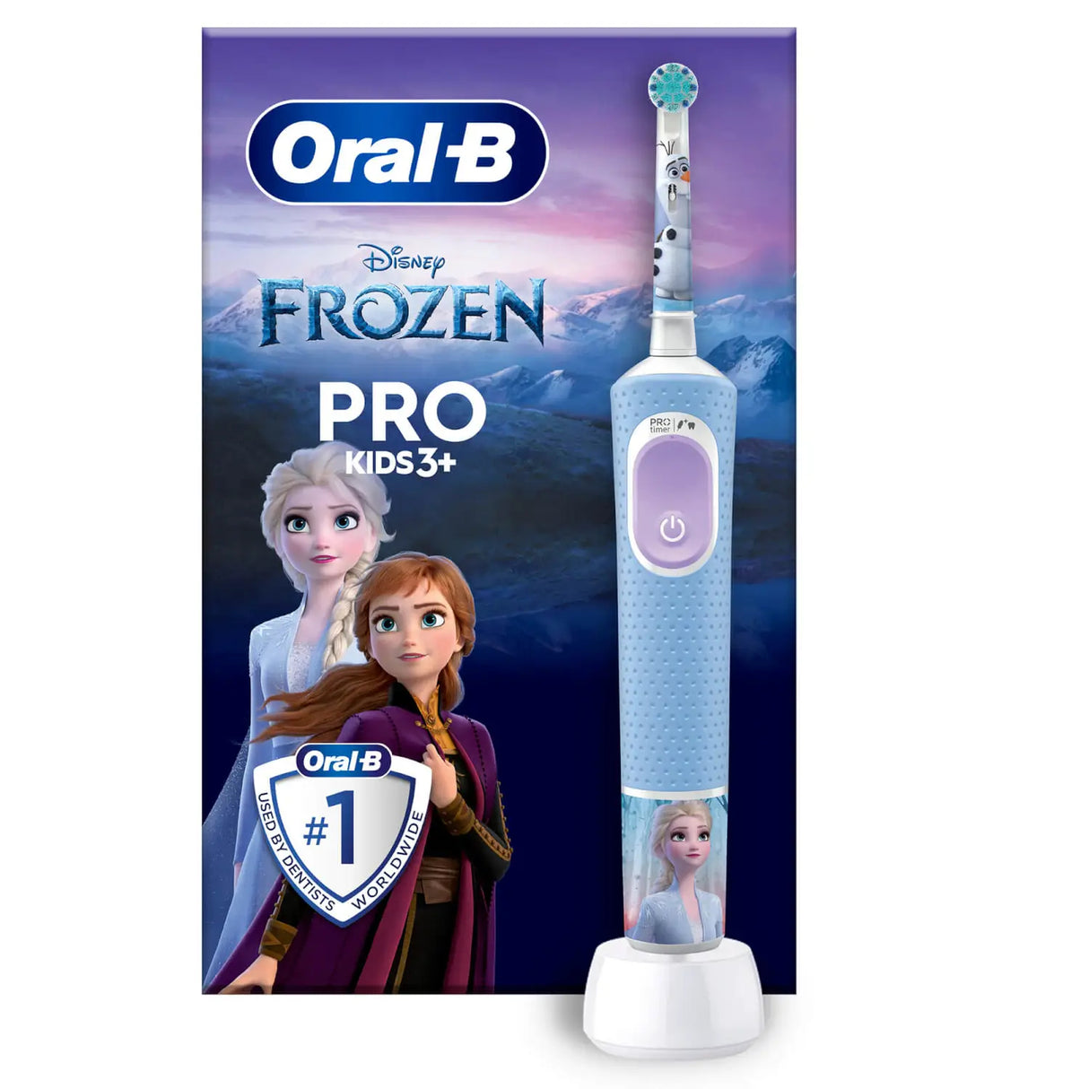 Oral-B Kids 8006540772409 elektrisk tandbørste Barn Roterende tandbørste Flerfarvet