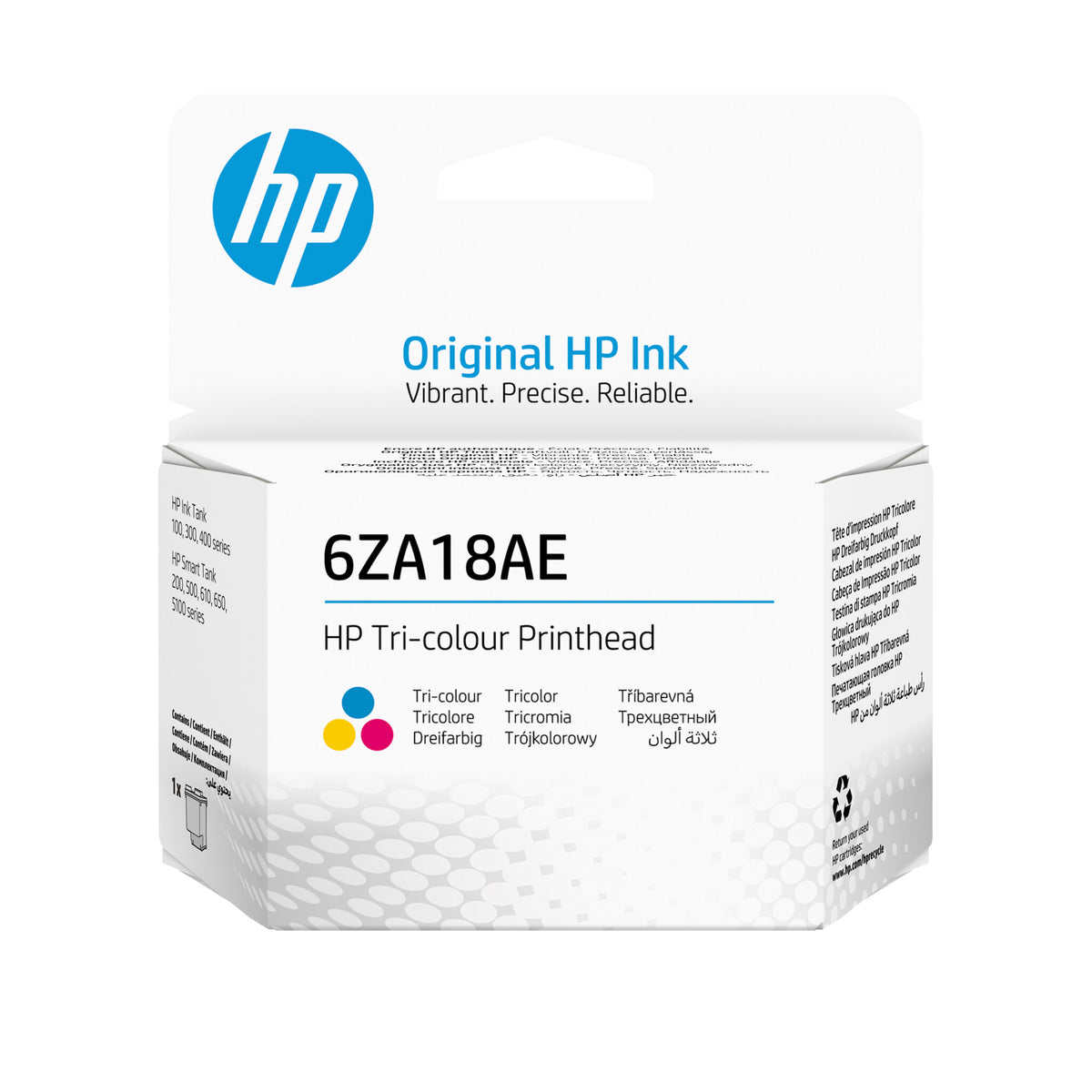 HP 6ZA18AE trefarvet printhoved