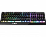 MSI Vigor GK30 tastatur Spil USB QWERTY US International Sort