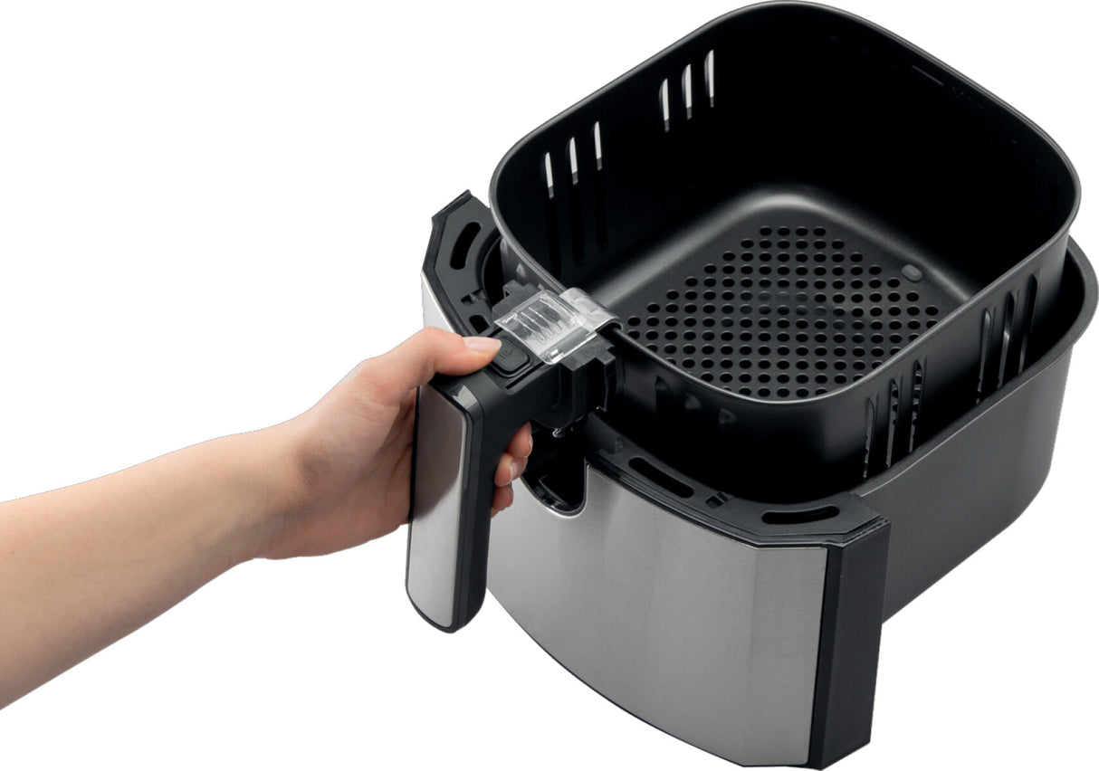Gorenje AF1700DB Enkelt 5 L Indbygget 1700 W Varmluftsteger Sort, Metallic
