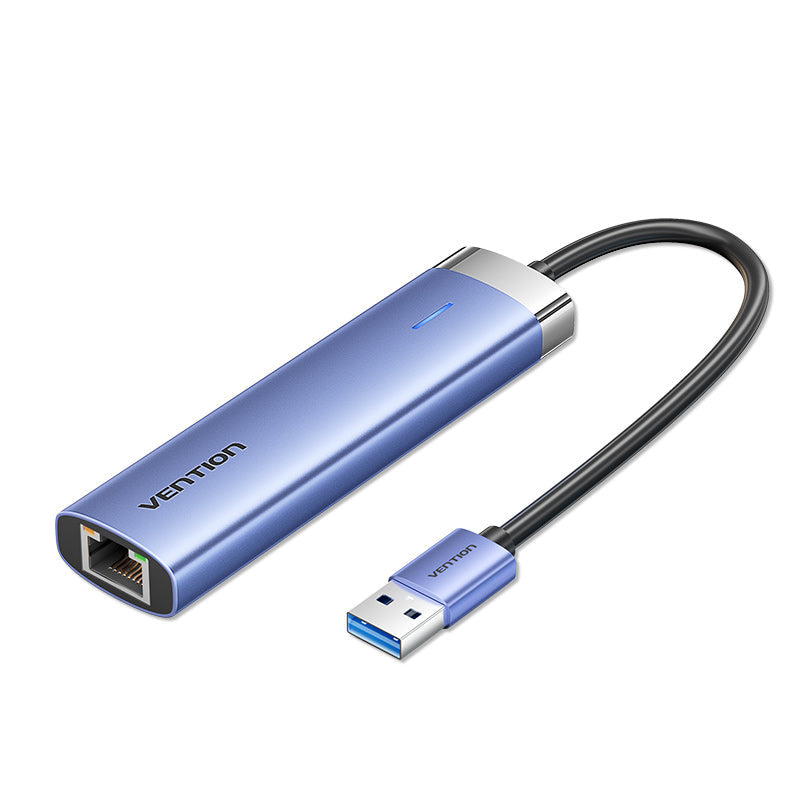 Vention TGFSB interface hub USB 3.2 Gen 1 (3.1 Gen 1) Type-A 5000 Mbit/s Blå