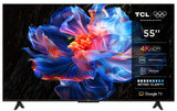 TCL 55P69K TV 139,7 cm (55") 4K Ultra HD Smart TV Wi-Fi Sort