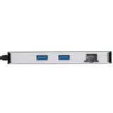 Targus DOCK423EU dockingstation Ledningsført USB 3.2 Gen 1 (3.1 Gen 1) Type-C Sølv