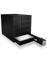 ICY BOX IB-565SSK 3x 5.25" Storage drive tray Black