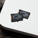 Kingston Technology Canvas Select 512 GB micSDXC Plus 100R A1 C10-kort + ADP