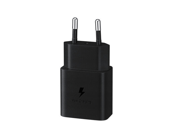 Samsung EP-T1510NBEGEU oplader til mobil enhed Universel Sort Vekselstrøm Hurtig opladning Indendørs