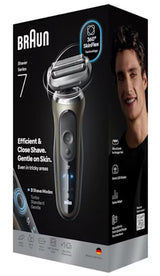 Braun Series 7 72-C1200s Trimmer Black, Bronze, Stainless steel