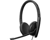 Lenovo 4XD1M39028 hovedtelefoner/headset Ledningsført USB Type-C Sort