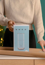 Smeg MFF02BLEU mini mælkeskummer sort