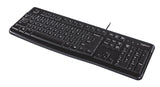 Logitech K120 for Business tastatur Kontor USB QWERTY US International Sort