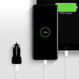 Axagon PWC-5V5 oplader til mobil enhed Mobiltelefon, Smartphone, Tablet, Universel Sort Cigartænder Hurtig opladning Automatisk