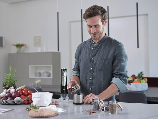 Braun MultiQuick 9 MQ9138XI 0,6 L Nedsænkning blender 1200 W Sort, Rustfrit stål