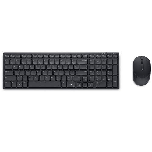 DELL KM555 tastatur Mus inkluderet Universel RF trådløs + Bluetooth QWERTY Russisk Sort