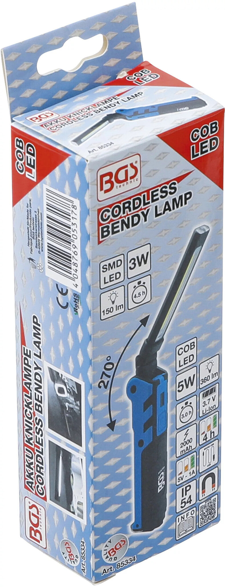 BGS technic Cordless Bendy Lamp