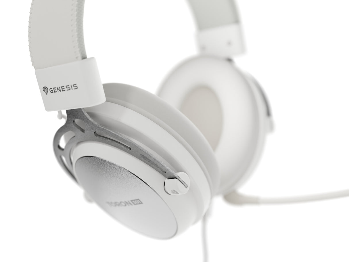 GENESIS Toron 301 Headset Ledningsført Spil Hvid