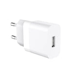 Gear Oplader 220V 1xUSB-A 2,4A Hvid