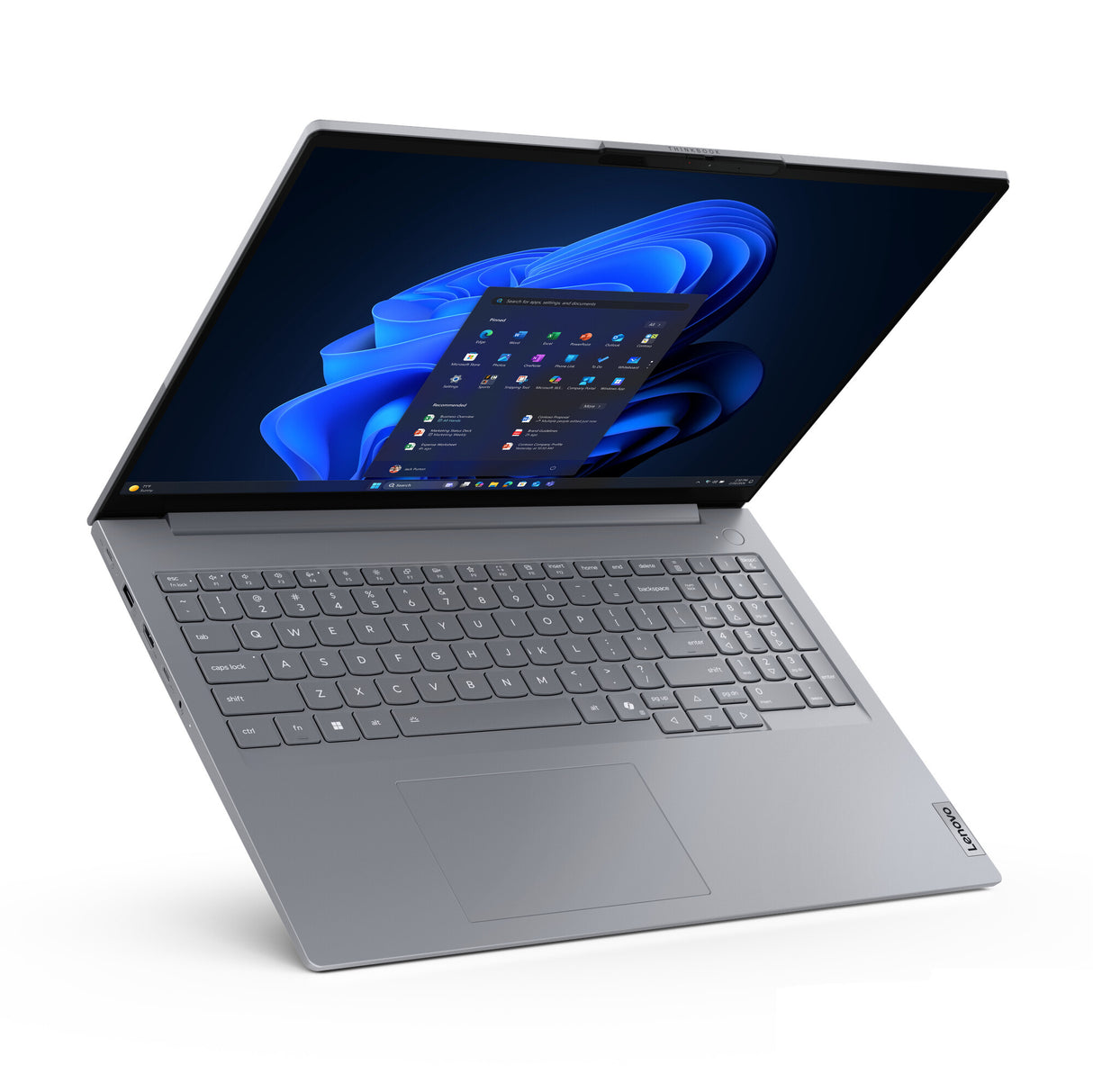 Lenovo ThinkBook 16 G9 AHP AMD Ryzen™ 7 250 Laptop 40,6 cm (16") WUXGA 16 GB DDR5-SDRAM 512 GB SSD Wi-Fi 7 (802.11be) Windows 11 Pro Grå Engelsk