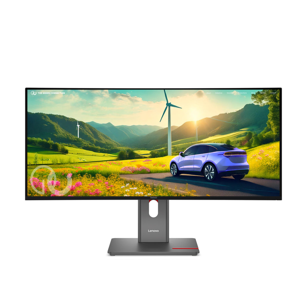 Lenovo ThinkVision P34WD-40 LED display 86,4 cm (34") 3440 x 1440 pixel Wide Quad HD LCD Sort
