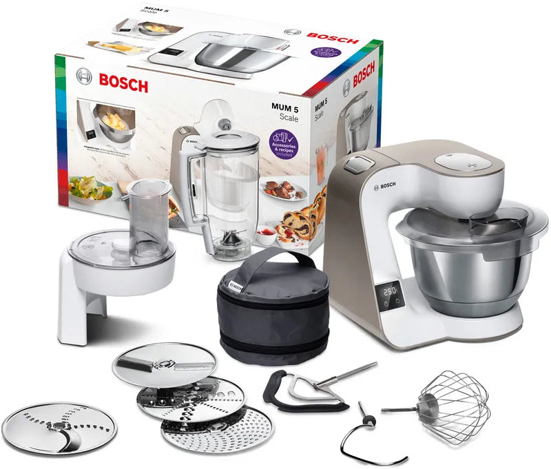 Bosch MUM5XW20 foodprocessor 1000 W 3,9 L Hvid