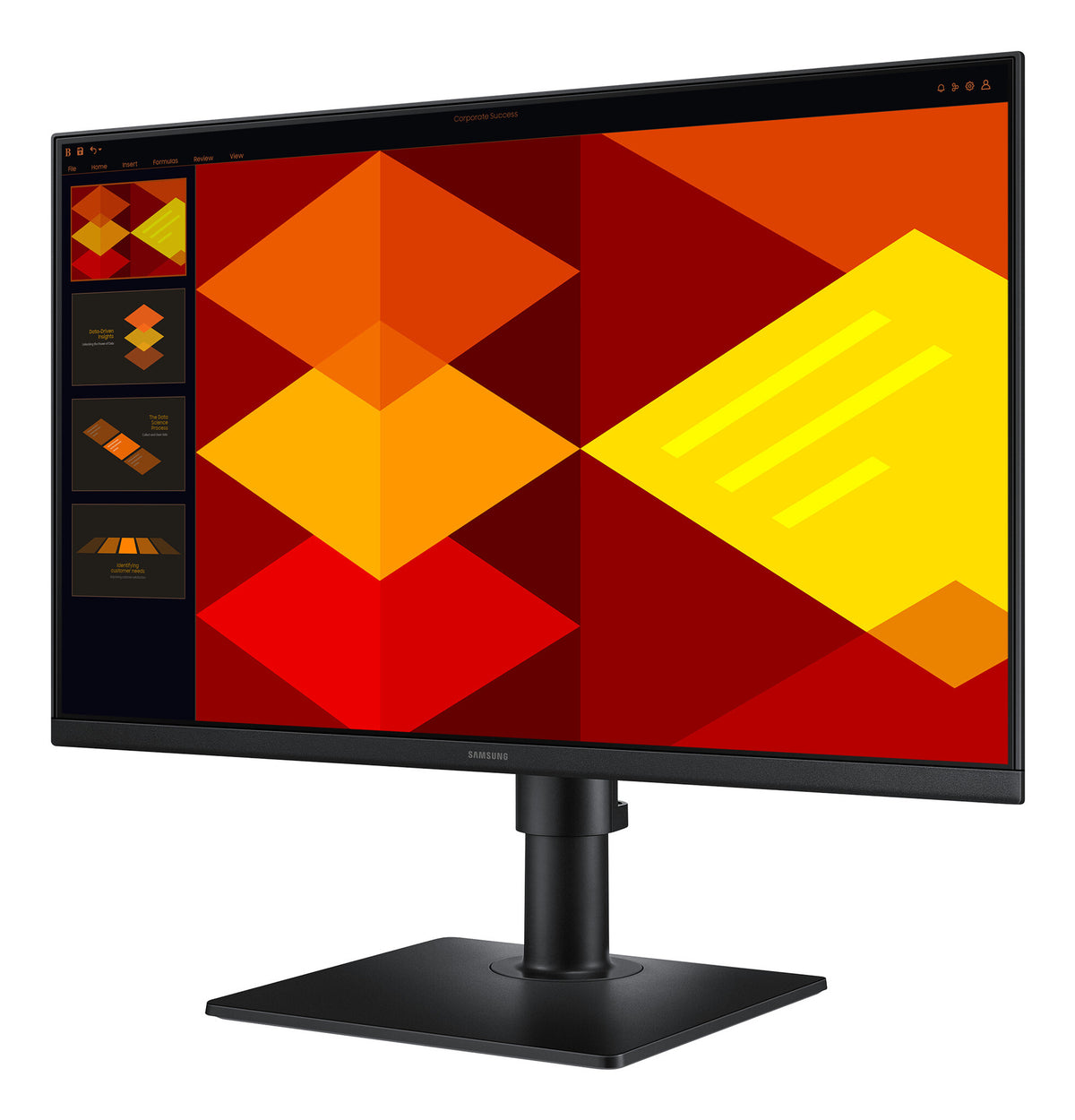 Samsung LS24D400GSUXXE computerskærm 61 cm (24") 1920 x 1080 pixel Fuld HD LCD Sort