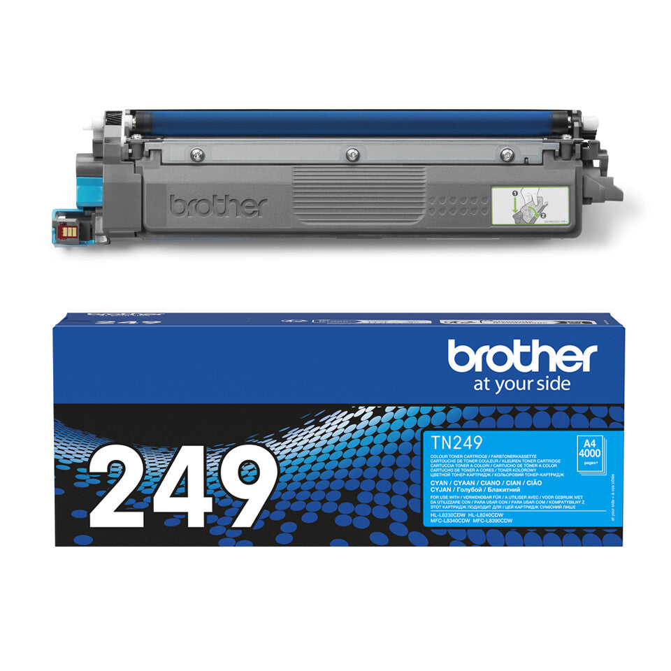 Brother TN-249C tonerpatron 1 stk Original Blå
