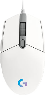 Logitech Gaming Mouse G102 LIGHTSYNC Optisk Kablet Hvid