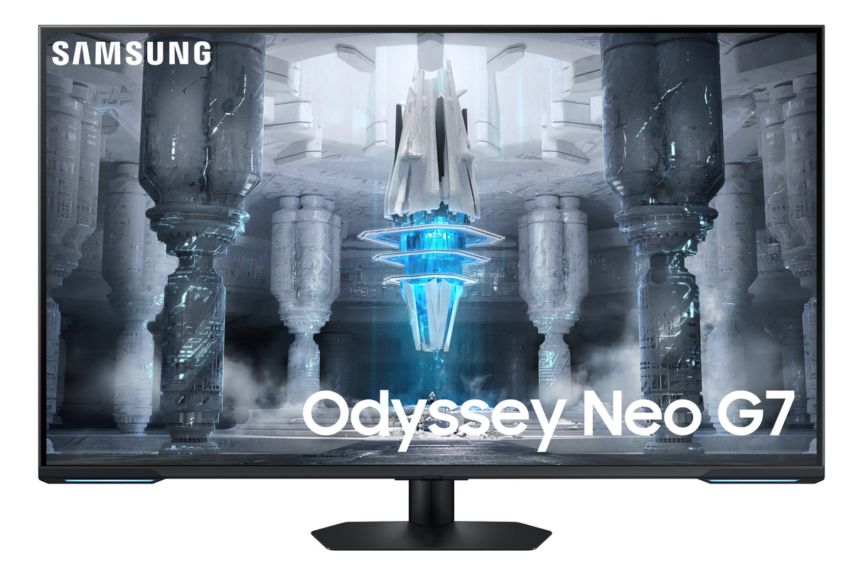 Samsung S43CG700NU computerskærm 109,2 cm (43") 3840 x 2160 pixel 4K Ultra HD LED Sort, Hvid