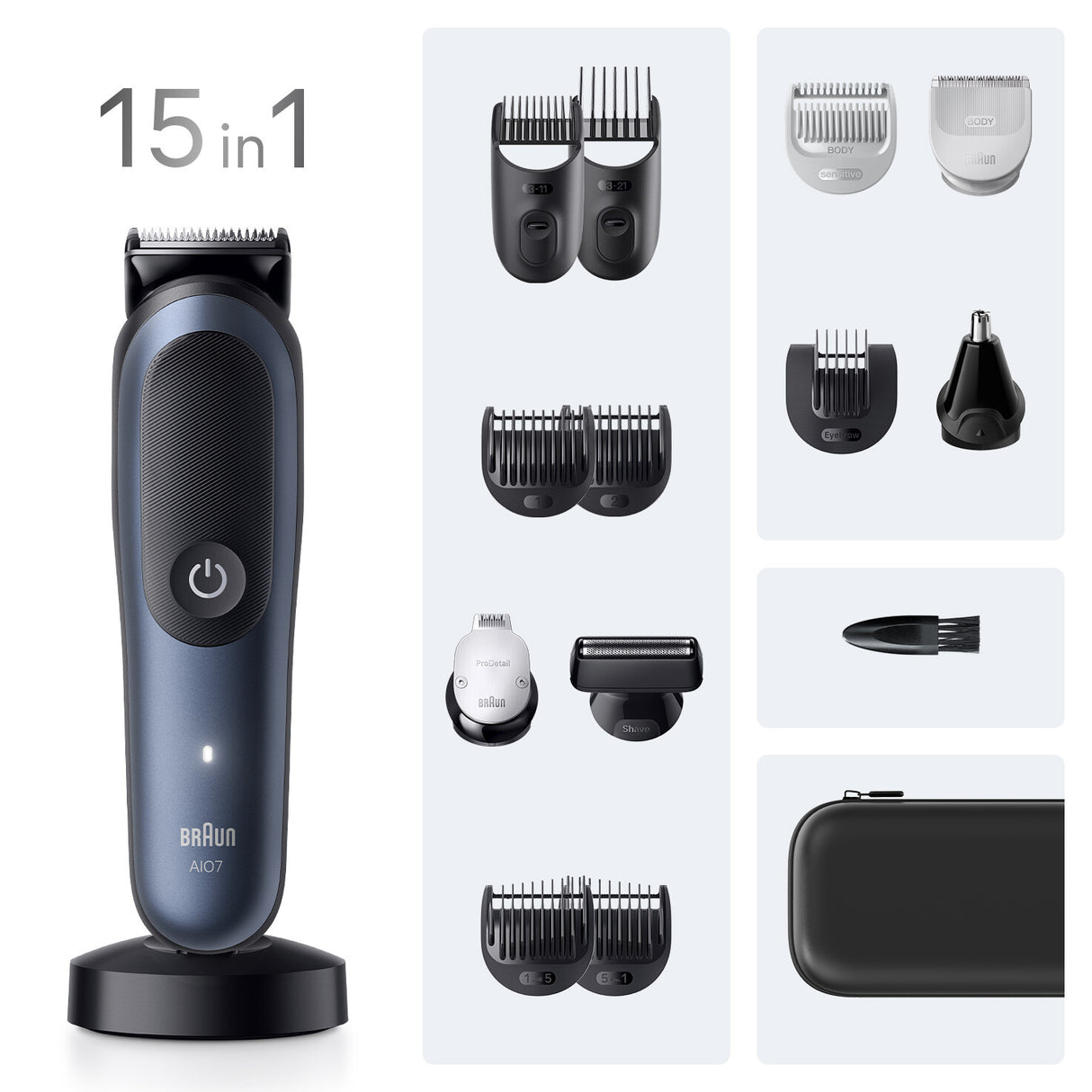 Braun AIO7560 Sort, Blå 14 Lithium-Ion (Li-Ion)