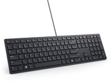 DELL KB525C tastatur Kontor USB QWERTY Russisk Sort