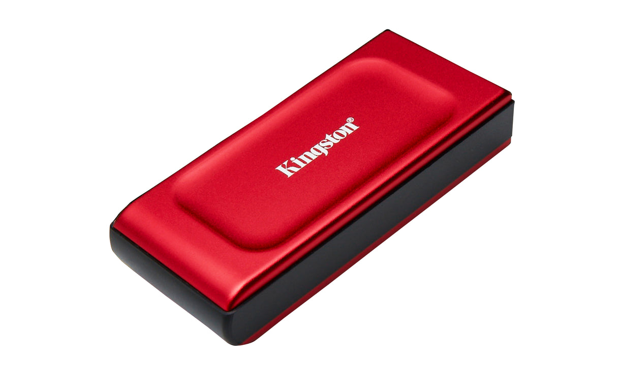 Kingston Technology 2 TB XS1000 Red External USB 3.2 Gen 2 – Bærbart SSD-drev